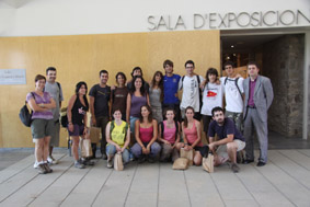 Grup estudiants participants campanya arqueològica