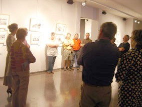 Inauguració expo a Palamòs