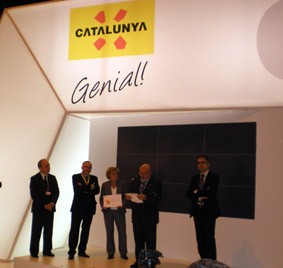 Lliurament certificació a FITUR