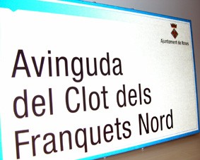 Model nova placa de senyalització