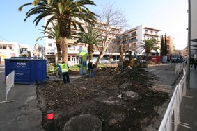 Obra plaça Llevant
