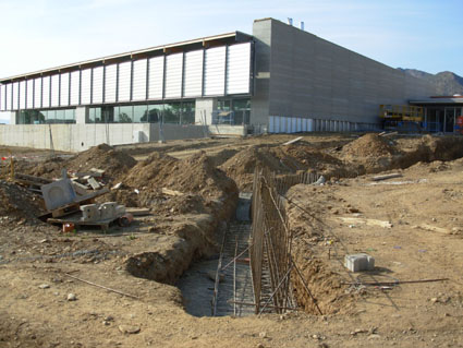 Obres accessos zona esportiva