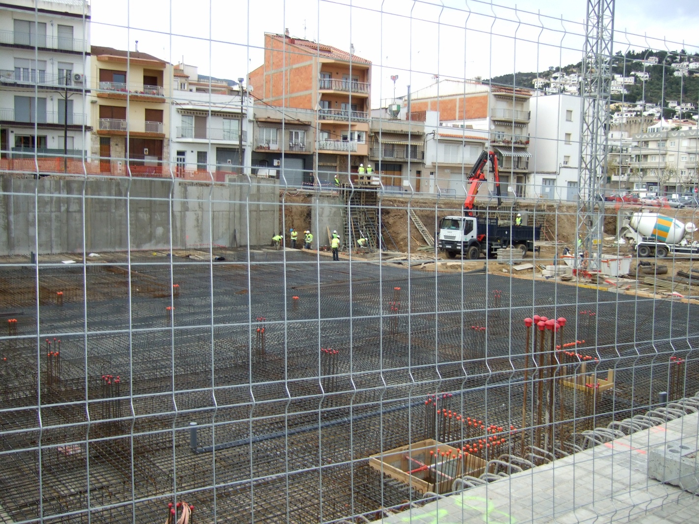 Obres esplanada Hotel Goya