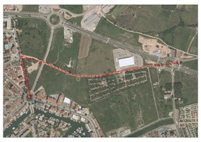 Plànol tram col·lector projecte