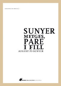 Portada llibre Sunyer