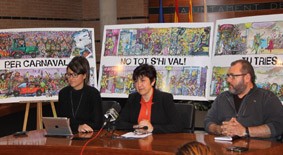 Presentació campanya "Per Carnaval, no tot s'hi val. Tu tries"