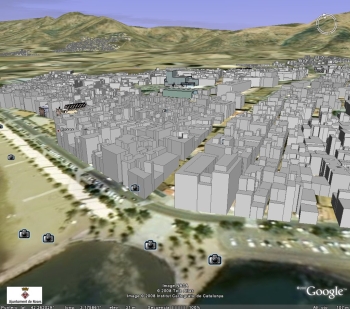 Roses 3D al Google Earth