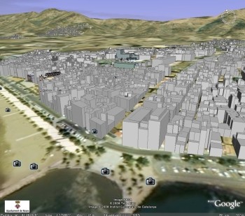 Roses 3D al Google Earth