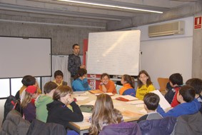 Sessió del mes de març del Consell d'Infants de Roses