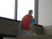 Superman a la Biblioteca de Roses
