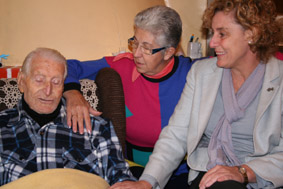 Visita alcaldessa a Joan Pous