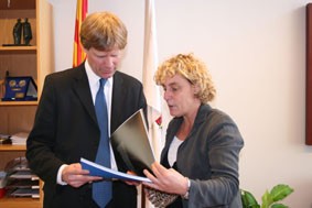 Visita cònsol de França