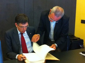 visita conseller Lluís Recoder