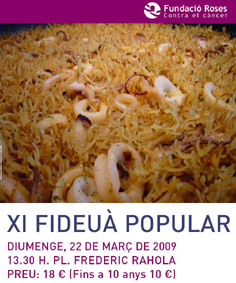 XI Fideuà Popular