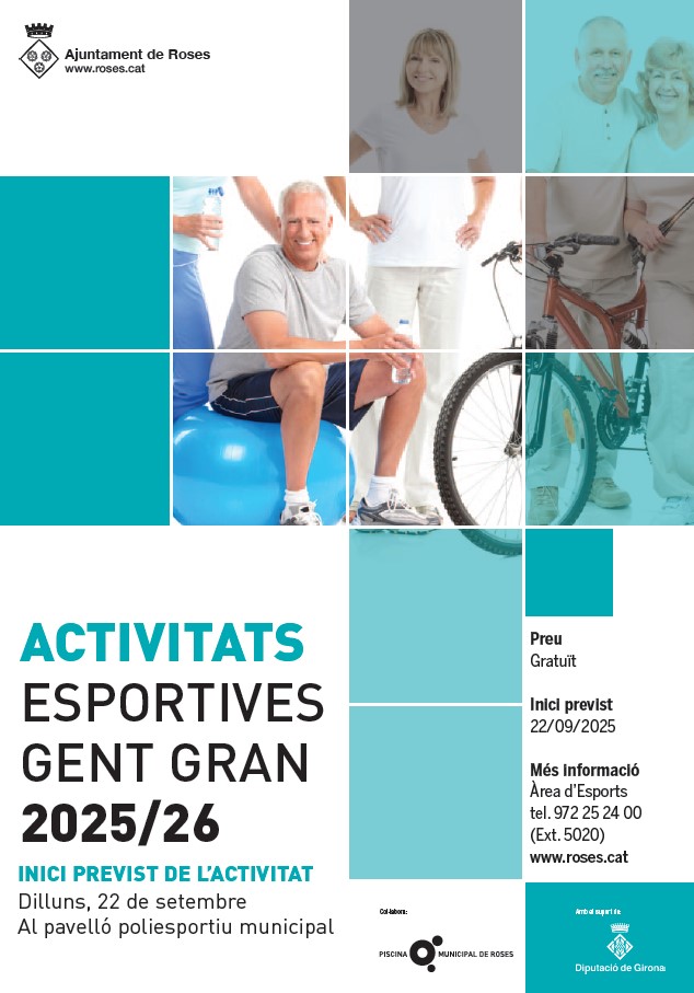 Activitats esportives gent gran 2025