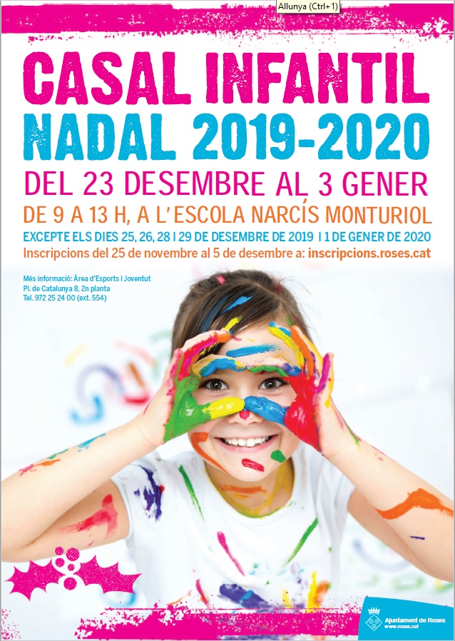 CARTELL CASAL DE NADAL 2019 2020