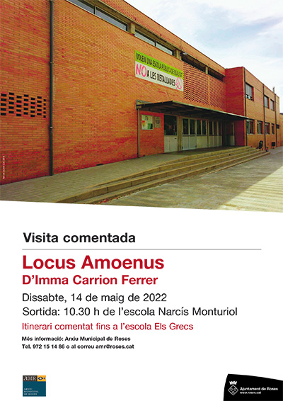 Cartell reduït del Locus Amoenus d'Imma Carrion