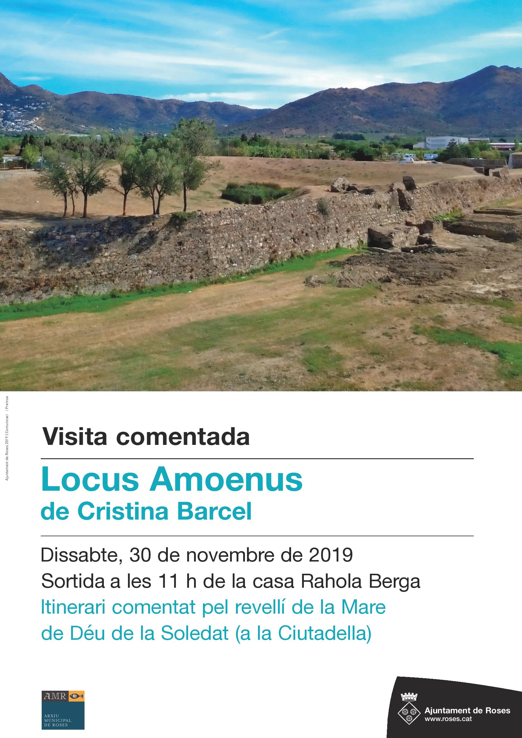 Cartell reduït del Locus Amoenus de Cristina Barceló