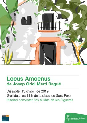 Cartell reduït del Locus Amoenus de Josep Oriol Martí Bagué