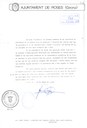 Carta a l'Oficina Olímpica de Barcelona de 1984
