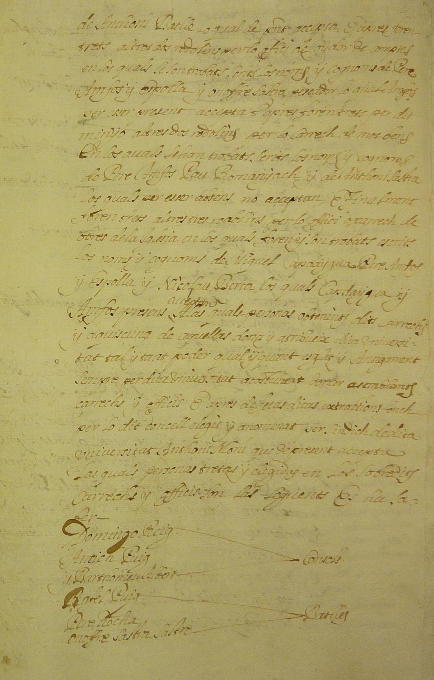 Elecció dels cònsuls de Roses de 1663