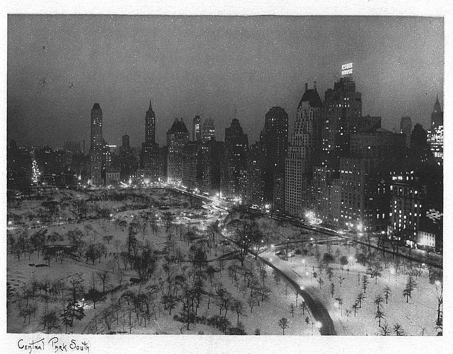 Postal de Central Park