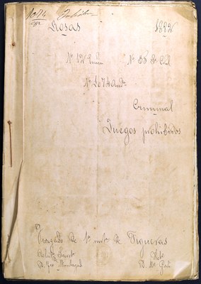 Judici de faltes del cafè Giralt