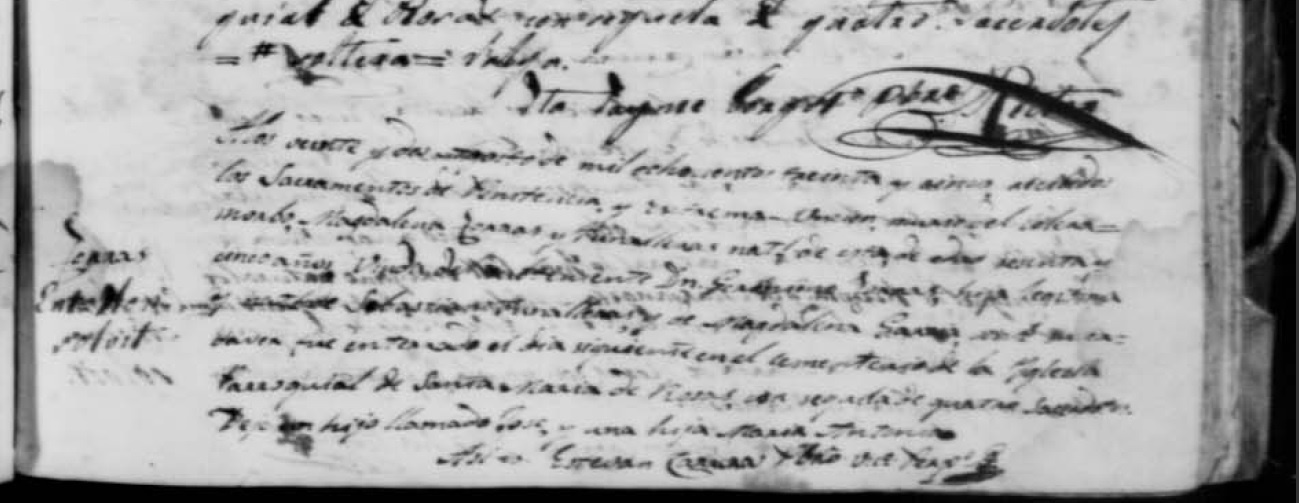 Partida de defunció pel còlera