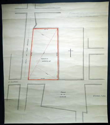 Plànol del cementiri vell