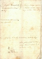Plet entre Josep Romañach i els consorts Lagresa de 1805