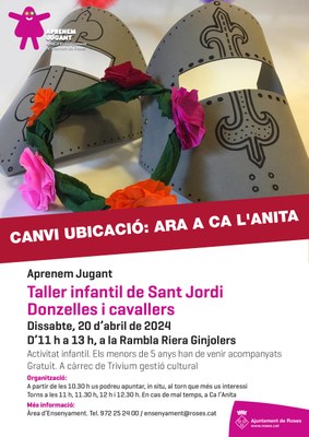 Cartell Sant Jordi 2024