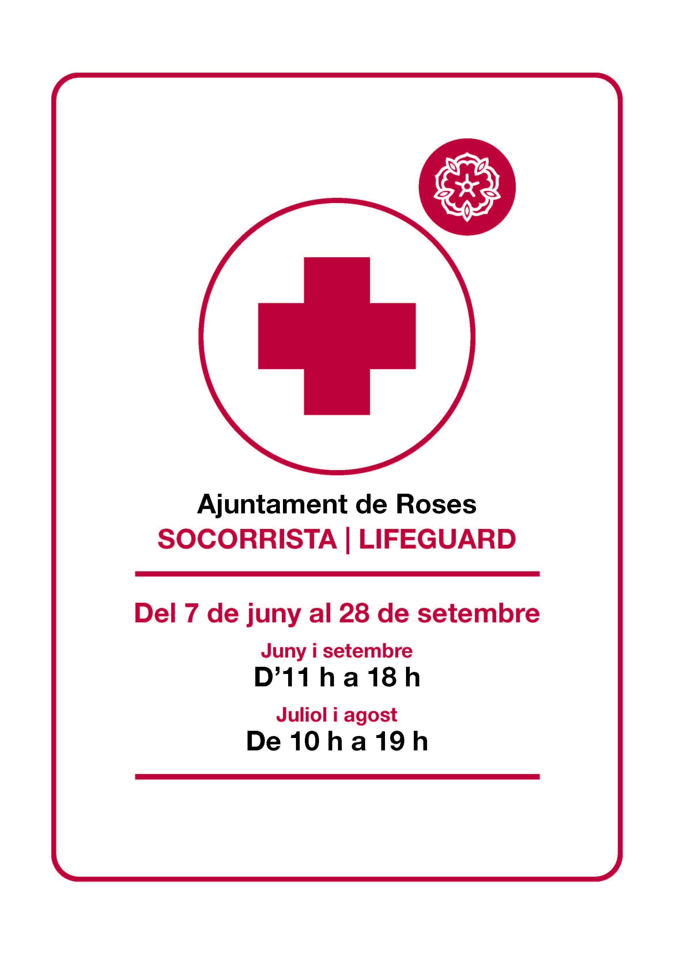 HORARIS SOS PLATGES 2026