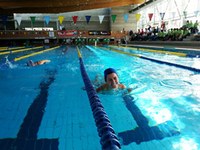 170 participants a la Trobada de natació per a persones amb discapacitat intel·lectual celebrada a Roses