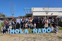 20 infants i les seves famílies van participar aquest dissabte a la festa Hola Nadó!