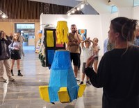 ‘Donart, de la pintura al volum’, alumnes de l’institut Cap Norfeu de Roses reinterpreten grans artistes femenines