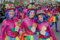 4.000 persones, 56 colles i 52 carrosses desfilaran al Carnaval de Roses