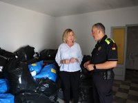8 detinguts i 3.867 articles intervinguts en el darrer operatiu policial a Roses contra el top manta