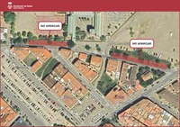 Afectacions a l’aparcament del carrer Ponent del 17 al 23  de març