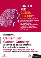 Concert virtual pro Guinea Conakry, la solidaritat rosinca no s’atura 