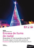Demà, divendres 27 de novembre, encesa de la il·luminació de Nadal a Roses 
