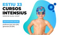 Dilluns 24 d'abril s'obren inscripcions al campus i cursos d'estiu de la Piscina de Roses