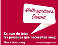 Dissabte 26 d’octubre, vine a donar sang a la Casa del Mar