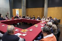 El conseller d'Afers Socials, Carles Campuzano, visita Roses i es reuneix amb les entitats socials del municipi