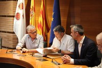 El conseller d'Empresa i Treball visita Roses