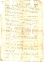 El testament d'una veïna de Pau datat de l'any 1728, document del mes de l'AMR