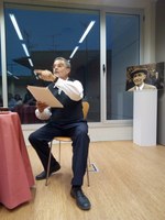 Els alumnes de català de Roses commemoren l’Any Pompeu Fabra 