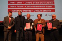 Els premis G! de Turisme guardonen un projecte empresarial del Centre d’Immersió Roses