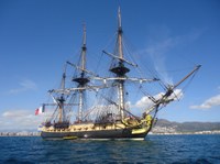 Hermione, La Fragata de la Llibertat, a Roses