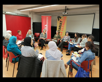 Inici del VIII Taller de lectura i conversa en català de Roses