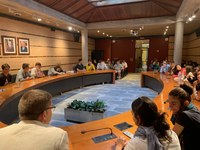 Intercanvi entre alumnes de Roses i Sort per conèixer la llengua i cultura de les dues poblacions